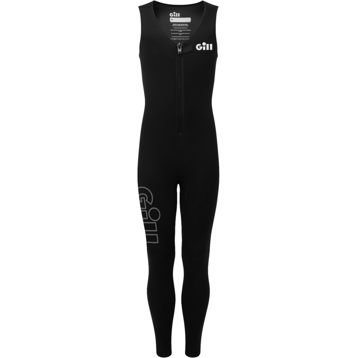 2026 Gill Junior Dynamic Long John 5039J - Black / Ash
